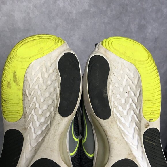 Nike Mens React Miler 2 Running Shoes size 12.5 Sneakers Smoke Grey Volt Black‎ main image 6